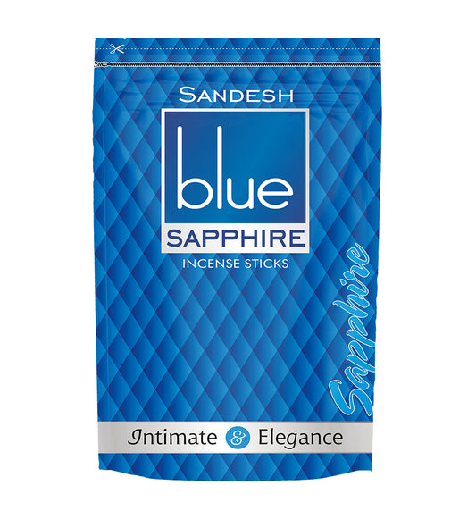 BLUE SAPPHIRE (ZIPPER POUCH)